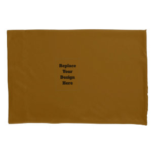 Create Your Own Brown Pillowcase