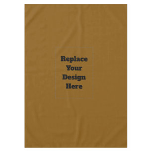Create Your Own Brown Tablecloth