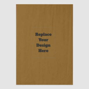 Create Your Own Brown Tissue Paper