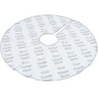 Create Your Own Brushed Polyester Tree Skirt