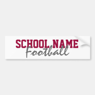 Create your own Bumper Sticker - Football