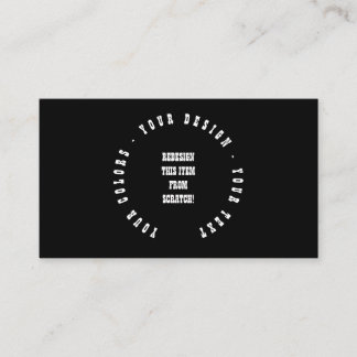 Create Your Own Business Card