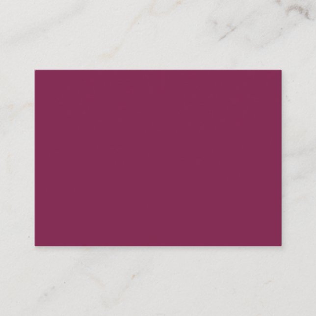 Create Your Own Business Card (Front)