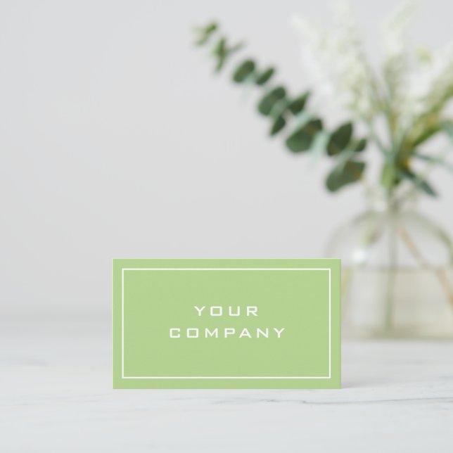 Create Your Own Business Card Example Choose Colou (Standing Front)