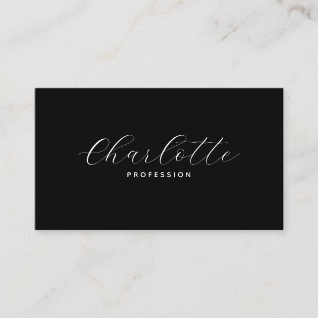 Create your own Business Card | QR code (Front)