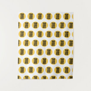 Create Your Own Business Logo Pattern Tapestry