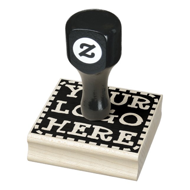 Create Your Own Business Logo Rubber Stamp (Stamp)