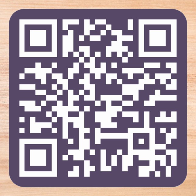 Create Your Own Business Website Address QR Code Square Sticker (Create Your Own Business Website Address QR Code Square Sticker)
