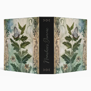 Create Your Own Butterfly Floral Botanical Binder