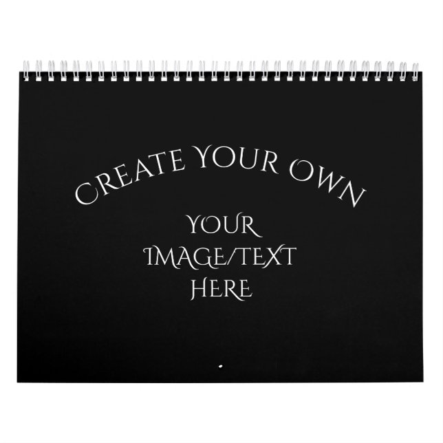 Create Your Own Calendar (Cover)