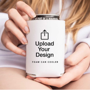 Create Your Own Can Cooler, Upload Your Image Can Cooler