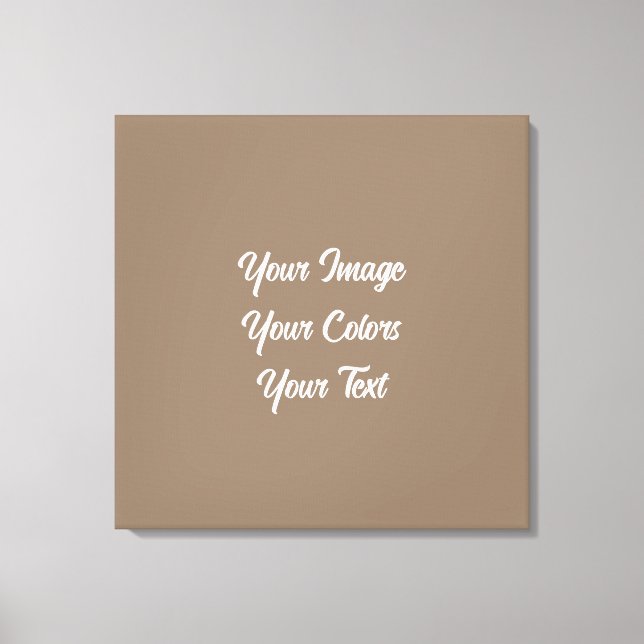 Create Your Own Canvas Print (Front)