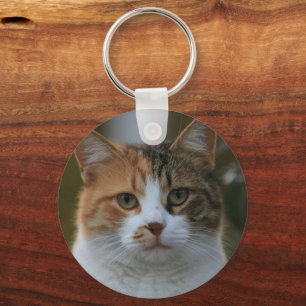 Create Your Own Cat Pet Photo Custom Picture Keychain