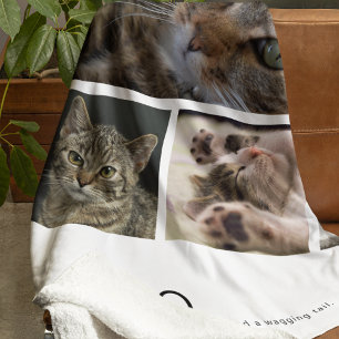 Create Your Own Cat Photo Fleece Blanket