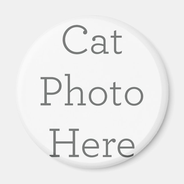 Standard, 2¼ Inch Circle Magnet (Front)