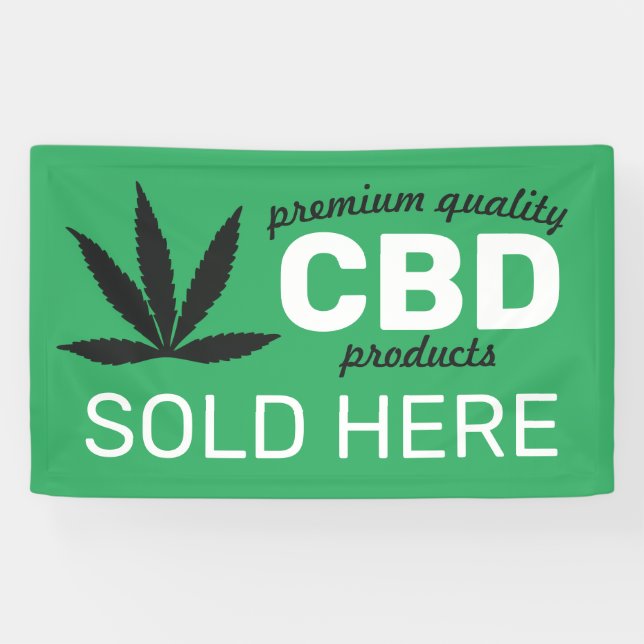 Create Your Own CBD Sold Here Banner (Horizontal)