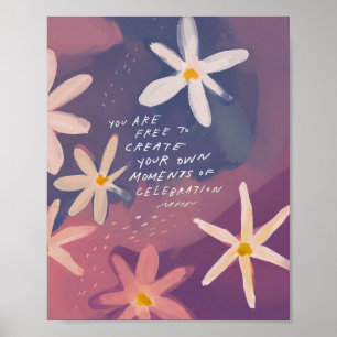Create Your Own Celebrations, Inspirational Poster
