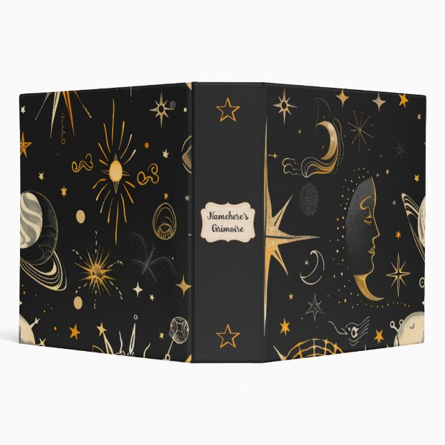 Create Your Own Celestial Chaos Binder (Background)