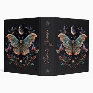 Create Your Own Celestial Garden Lunar Moth Totem Binder