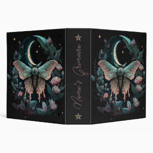 Create Your Own Celestial Garden Moth Floral Binder