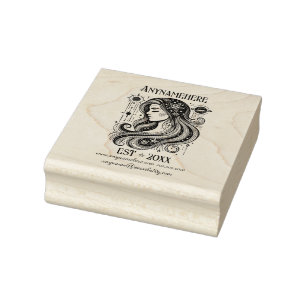 Create Your Own Celestial Goddess Universe Rubber Stamp