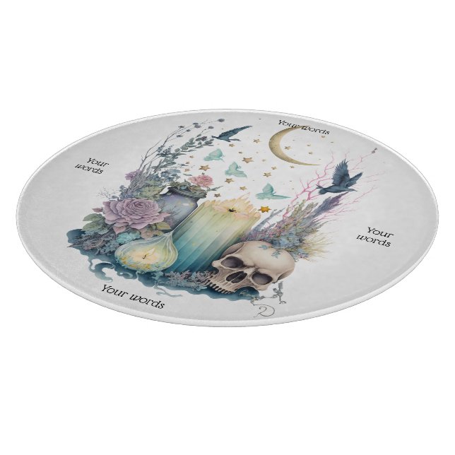 Create Your Own Celestial Gothic Glass Altar Board (Corner)