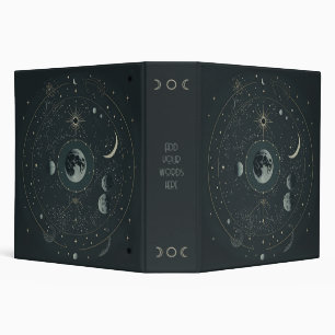 Create Your Own Celestial Moons Binder