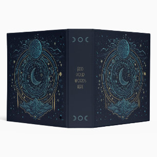 Create Your Own Celestial Moons & Mountains Binder