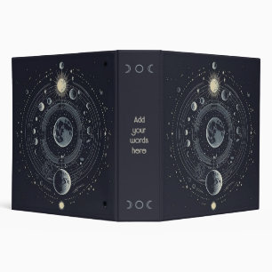 Create Your Own Celestial Solar Binder