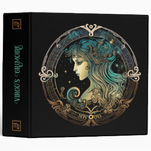 Create Your Own Celestial Virgo Zodiac Binder