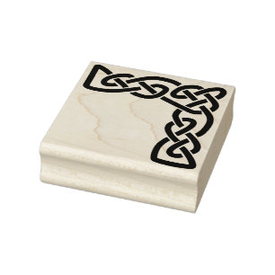 Create Your Own Celtic Knot Corner Rubber Stamp
