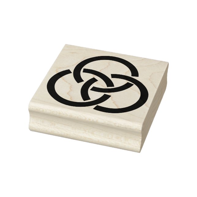 Create Your Own Celtic Knot Triquetra Circles Rubber Stamp (Stamp)