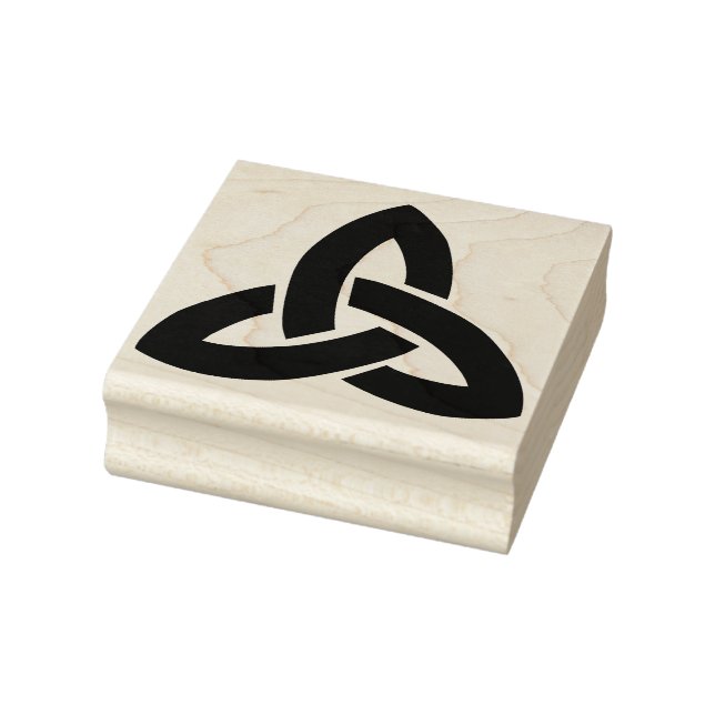 Create Your Own Celtic Knot Triquetra Rubber Stamp (Stamp)
