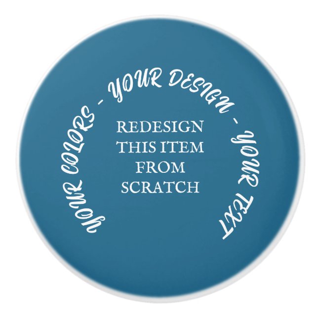 Create Your Own Ceramic Knob (Front)