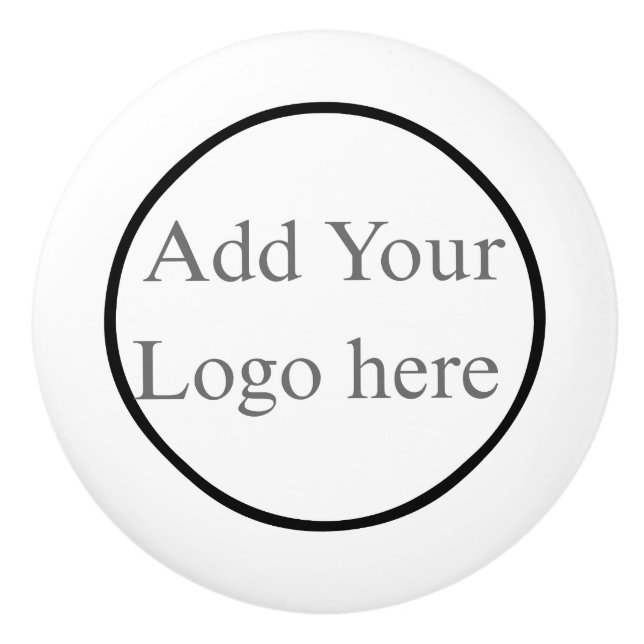  Create Your Own  Ceramic Knob (Front)