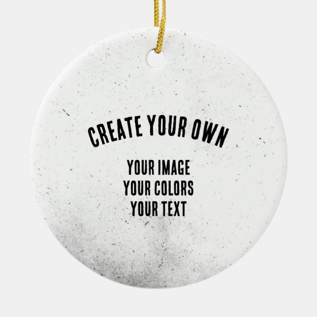 Create Your Own Ceramic Ornament (Front)