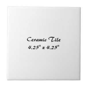 Create Your Own Ceramic Tile, Small Tile