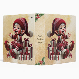 Create Your Own Cheerful Vintage Christmas Gnome Binder