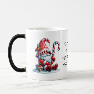 Create Your Own Cheery Peppermint Christmas Gnome Magic Mug