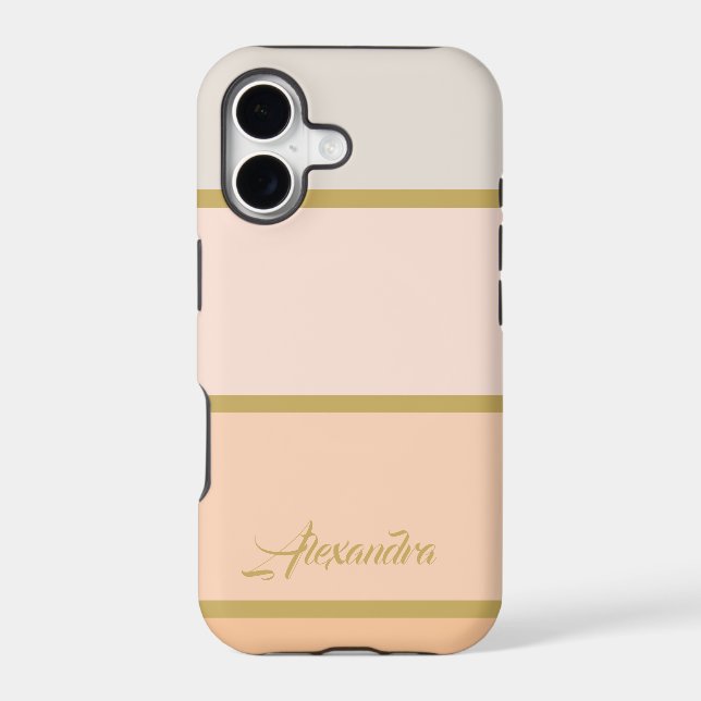 Create your own Chic Personalized Monogram  (Back)
