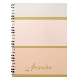 Create your own Chic Personalized Monogram  Notebook