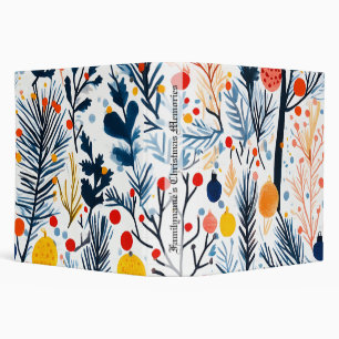 Create Your Own Christmas Baubles & Plants Binder