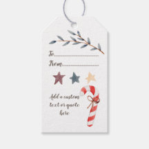 Create Your Own Christmas Gift Tags