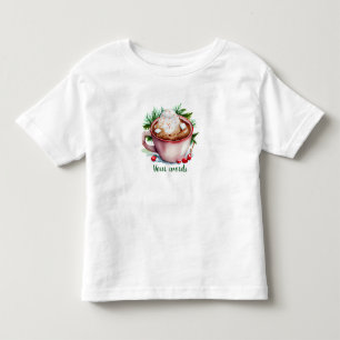 Create Your Own Christmas Hot Cocoa Toddler T-shirt