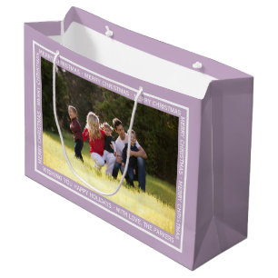 Create your own Christmas lavender gift bag! Large Gift Bag