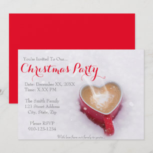 Create Your Own Christmas Party Invitation