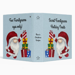 Create Your Own Christmas Presents Gnomes Binder