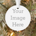 Create Your Own Circle Acrylic Ornament