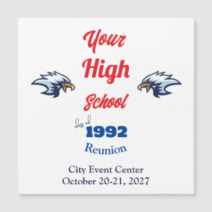 Create Your Own Class Reunion Save the Date Magnet