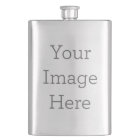 Create Your Own Classic 8oz Stainless Steel Flask